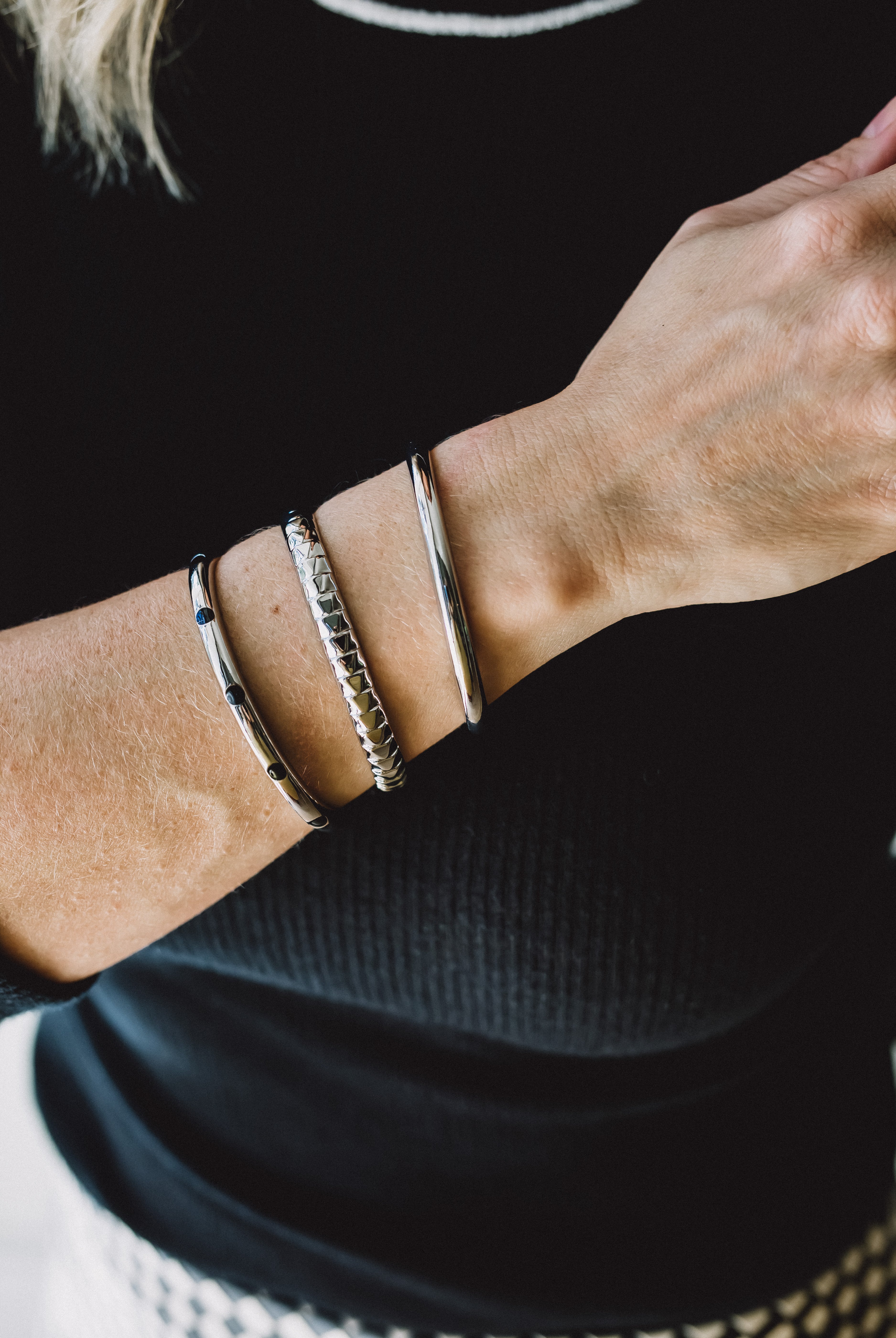 Cuff Bracelet Set of 3 | A+A | Armine + Ambrose