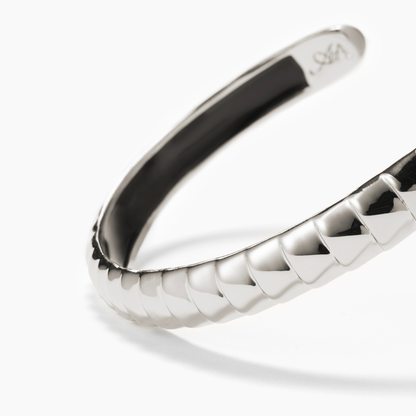 The A Embossed Cuff