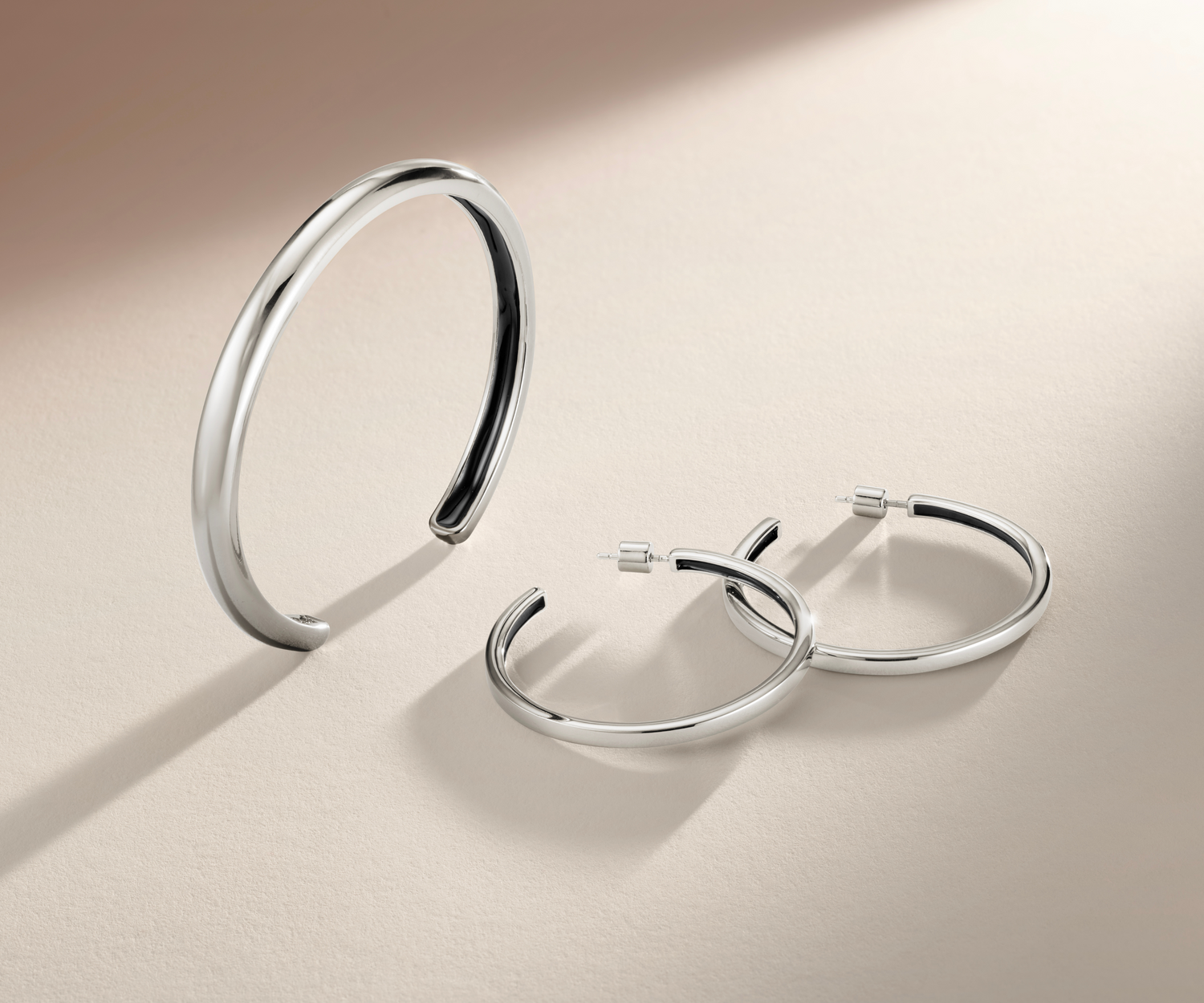 Semi-fine gold-plated Big Dreams Hoops — luxury gift for women